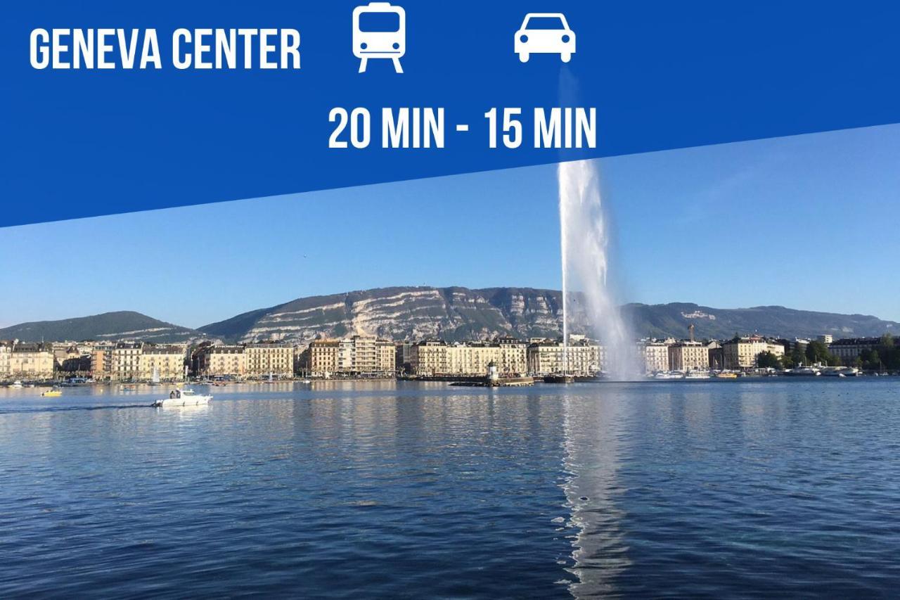 Lac-Montagne-Leman-Geneva, Garage, Tram آنماس المظهر الخارجي الصورة